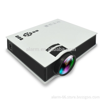 Economic portable wifi mini projector UC46 1080p 2.4G LCD projector